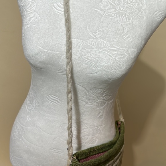 Vintage woven Greek style cross body bag - Picture 7 of 15